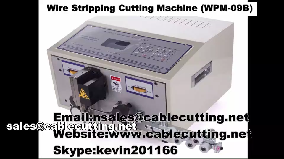 Αυτόματη Μηχανή Απογύμνωσης Καλωδίων WPM-09C