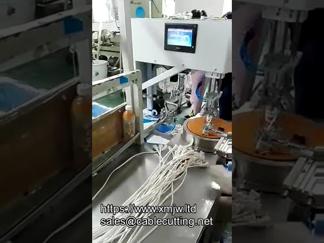 Αυτόματη Μηχανή Περιέλιξης, Δέσιμου και Συσκευασίας Καλωδίων για Πηνία Ηλεκτροκινητήρων