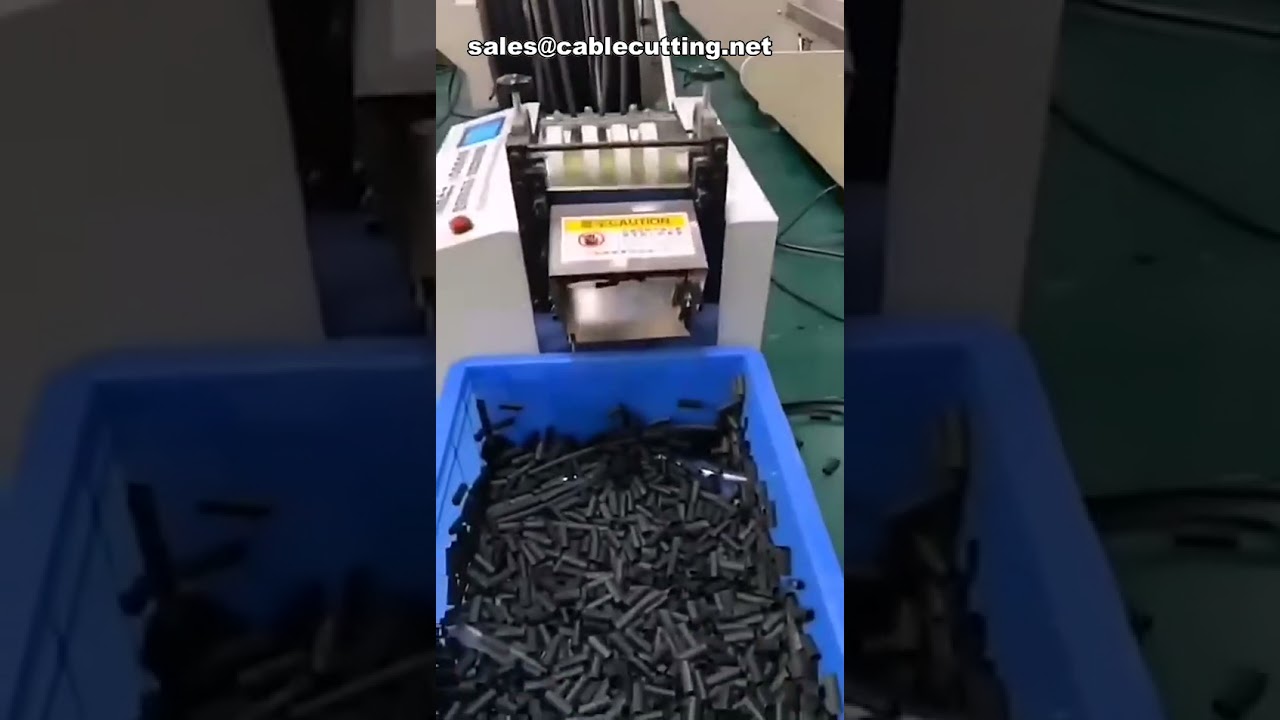 Αυτόματη Μηχανή Κοπής Σωλήνων Θερμοσυστελλόμενου PVC