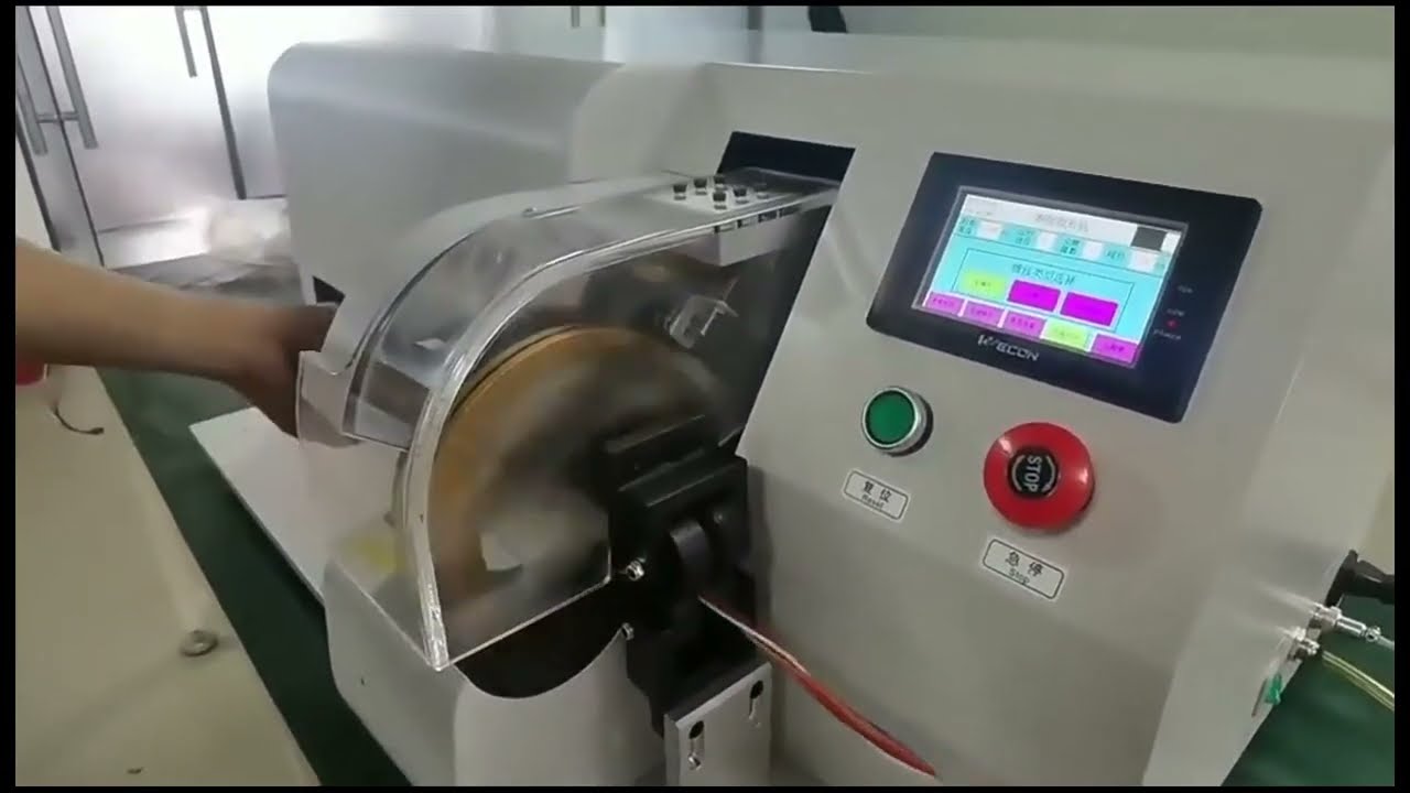 Automatic Electric Wiring Harness Braiding Machine Pvc Cable Pulling Harness Armature Wrap Tape Wind