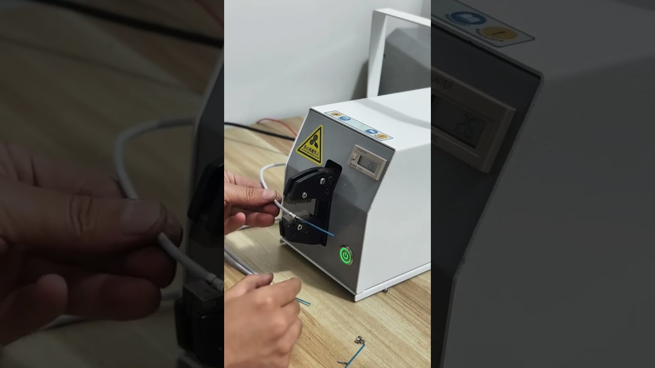 Μηχανή Ακριβείας Crimping Καλωδίων για Αξεσουάρ Ιατρικού Εξοπλισμού #μηχανή #εργοστάσιο