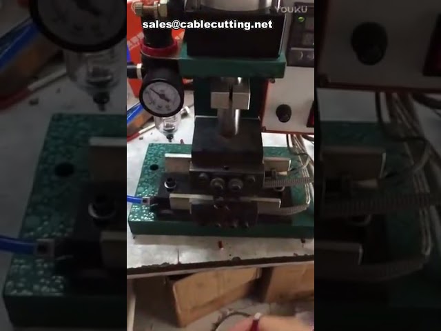 Electric Heating Vertical Wire Stripping Machine for Industrial Use