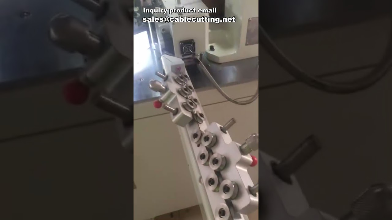 Μηχανή Κοπής, Απογύμνωσης και Πρέσας Ακροδεκτών | Αυτόματη Μηχανή Πρέσας