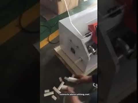 Μηχανή κοπής αυλακωτών σωλήνων, για θερμοσυστελλόμενα, πλαστικούς σωλήνες, PVC, ελαστικούς σωλήνες