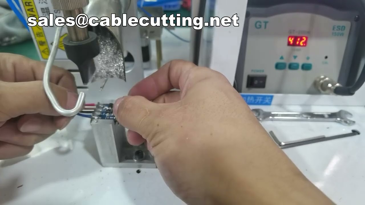 Semi Automatic Soldering Machine for Wire to PCB Welding