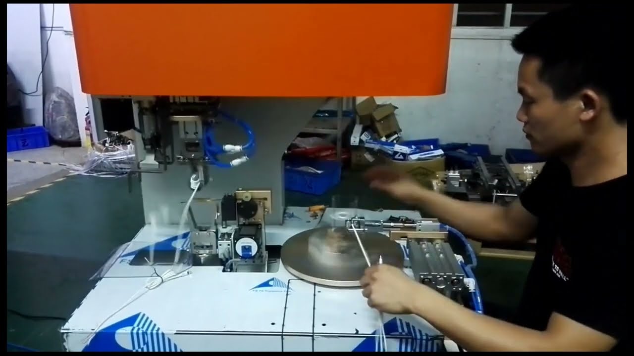 Automatic Cable Wire Winding Tying Bundling Machine