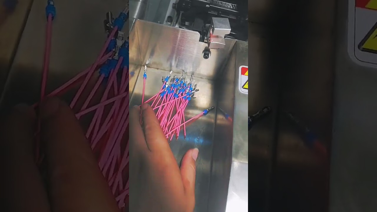 Fully Automatic Waterproof Plug Insertion Terminal Machine First Insert, Then Strip for Soft Wire