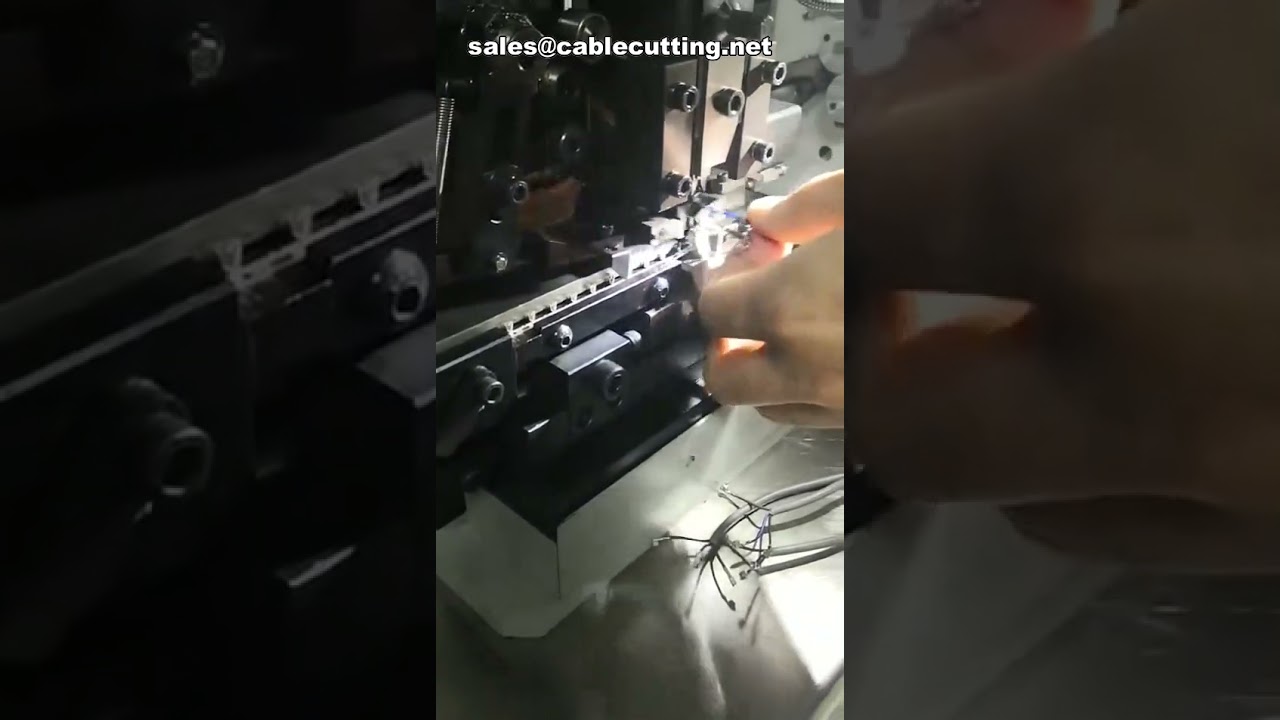 Automatic Striper Crimper Wire Terminal Machine