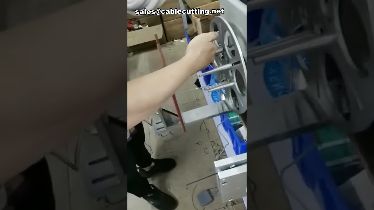 Big Cable Winding and binding machine  meter coiling winding machine