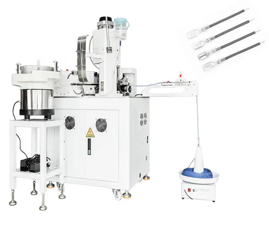 Auto Καλώδιο Sleeve Insert Twist Tin Μηχανή - Αυτόματη μηχανή πτύχωσης καλωδίων